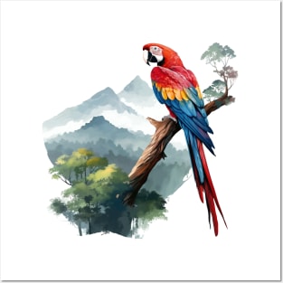 Macaw Lover Posters and Art